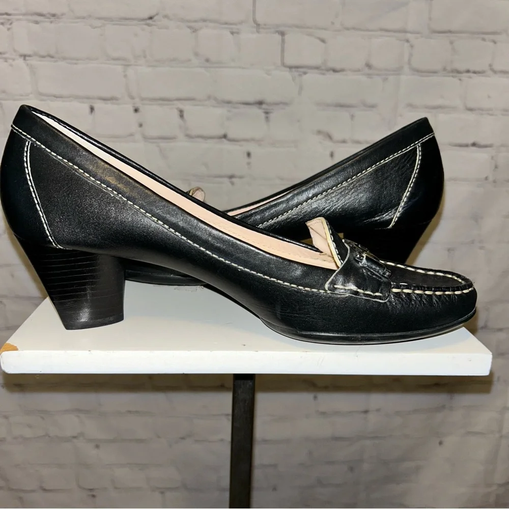 Geox heels size 39 1/2‎